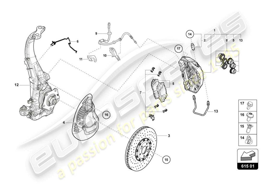 diagramma della parte contenente il codice parte wht004572