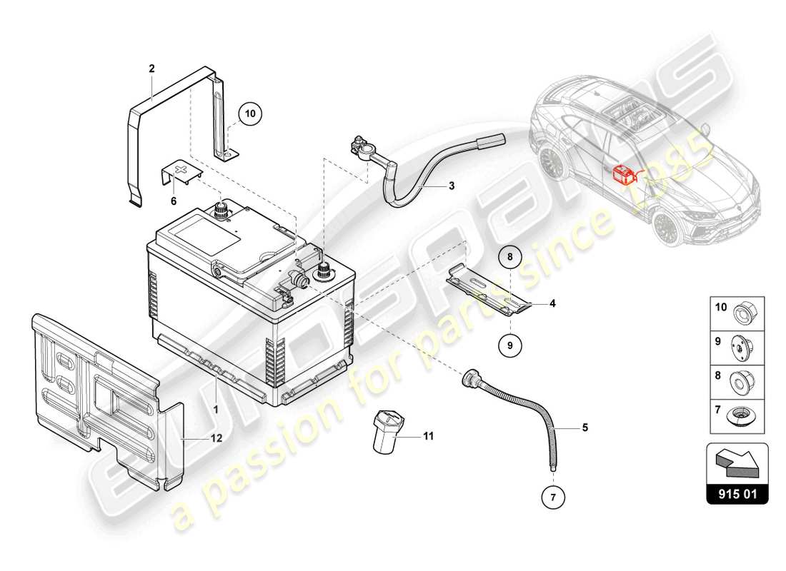 diagramma della parte contenente il codice parte 4h0915143