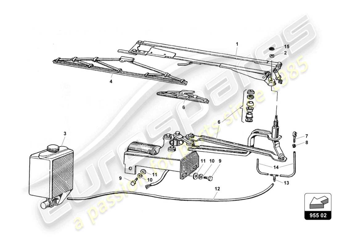 diagramma della parte contenente il codice parte 006123667