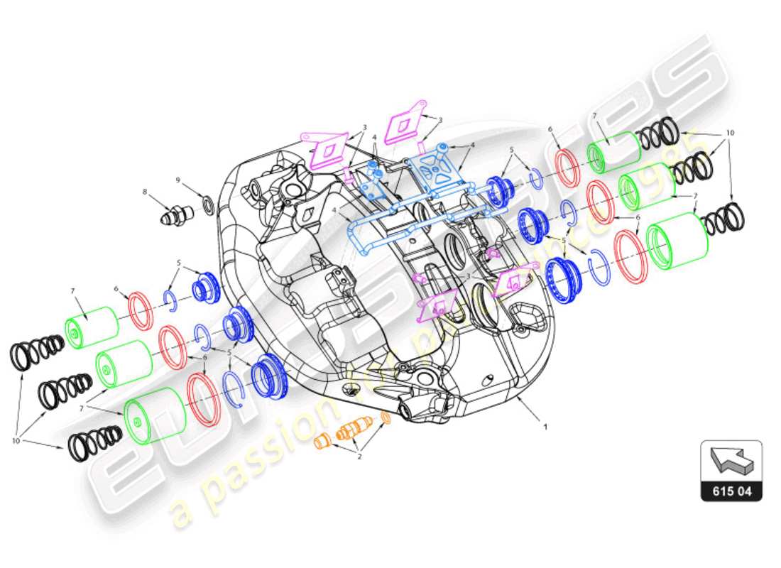 diagramma della parte contenente il codice parte 4ta611311a