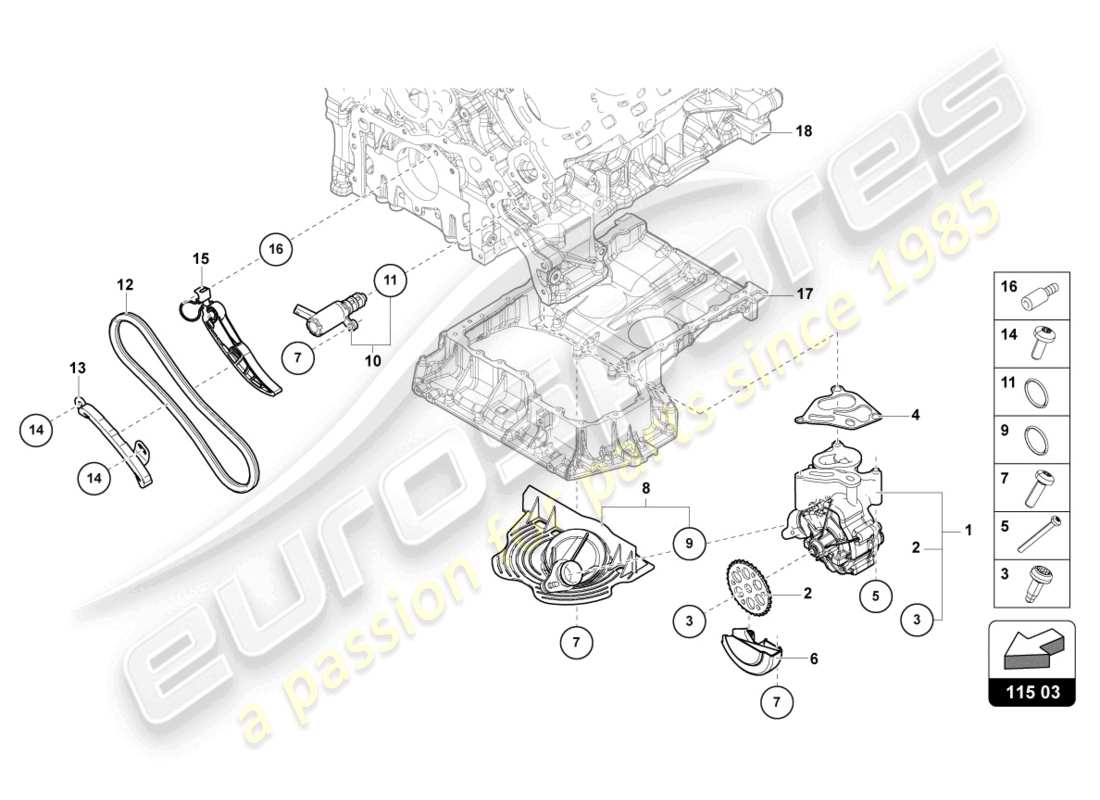 diagramma della parte contenente il codice parte wht008061