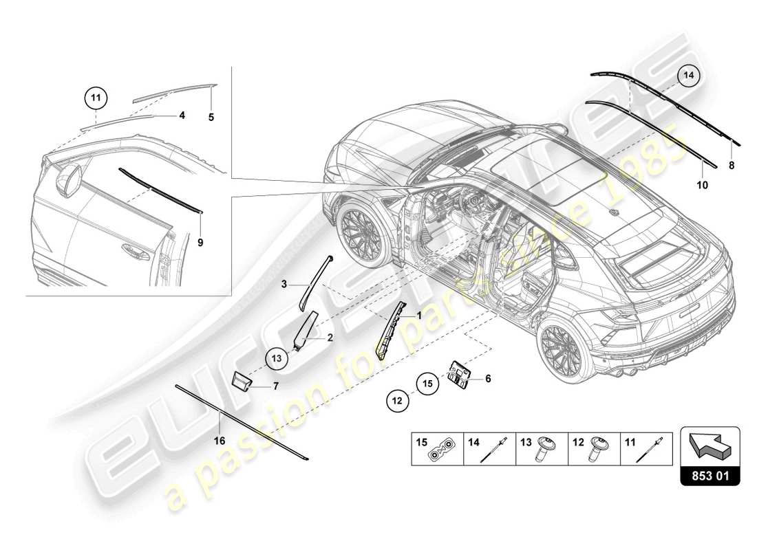 diagramma della parte contenente il numero della parte 4ml853704a3q7