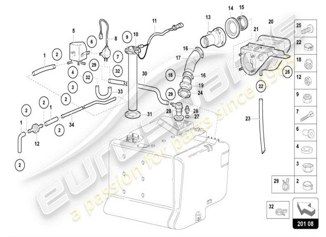 diagramma della parte contenente il codice parte 0066009912