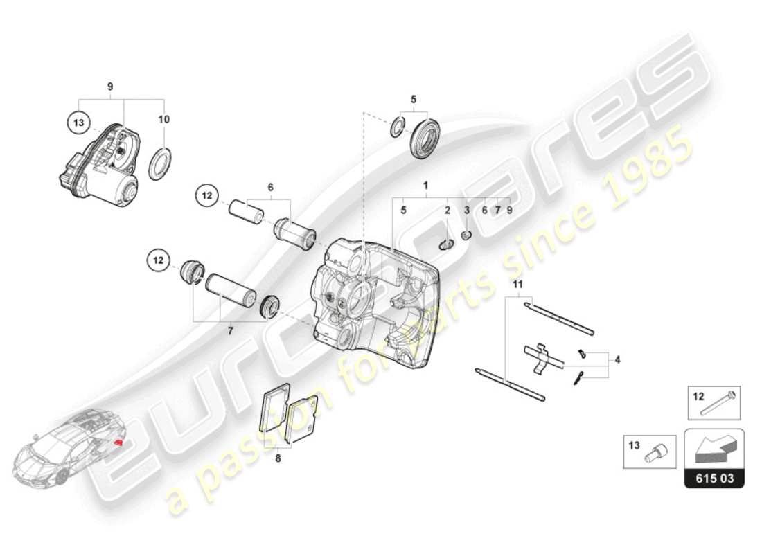 diagramma della parte contenente il codice parte 4s0698470c