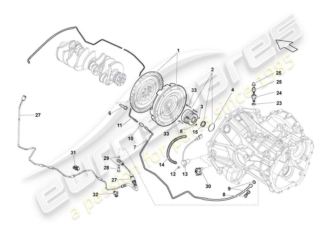 lamborghini lp570-4 sl (2013) accoppiamento diagramma delle parti