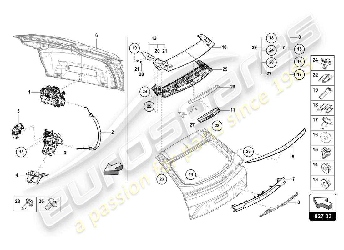 diagramma della parte contenente il codice parte 4ml853742