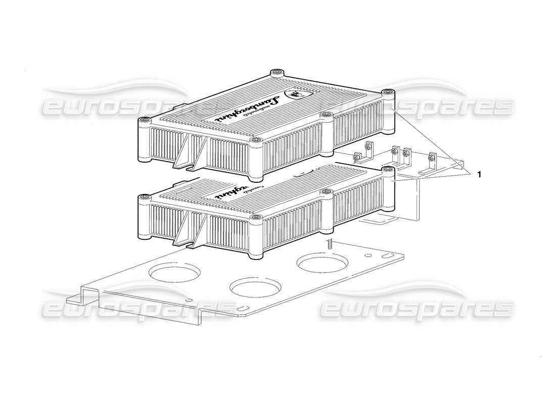 lamborghini diablo se30 (1995) schema delle parti delle unità di iniezione elettronica (valido per la svizzera - gennaio 1995).