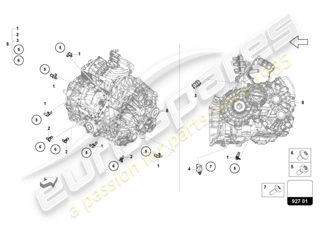 diagramma della parte contenente il codice parte n91096701