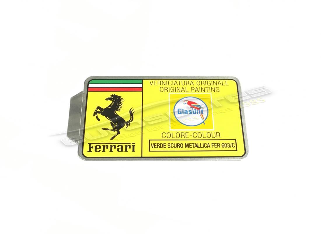 nuova ferrari etichetta vernice glasurit. numero parte mc361517 (1)