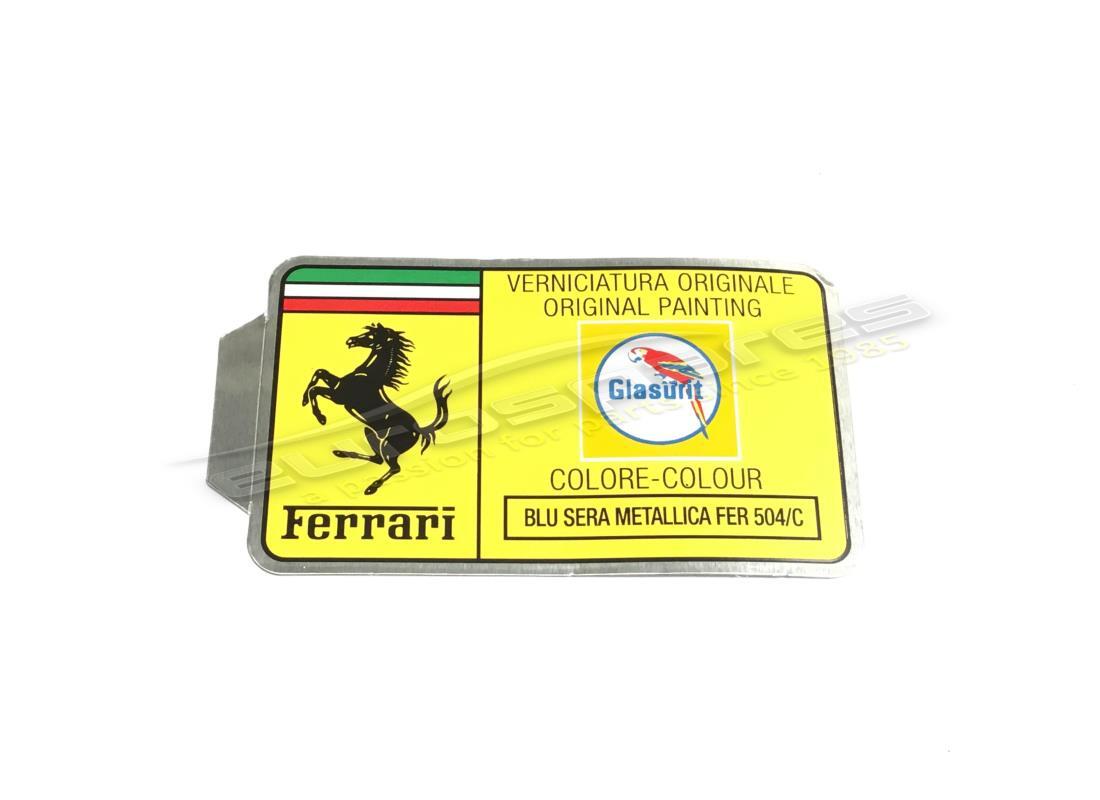 nuova ferrari etichetta vernice glasurit. numero parte mc361513 (1)