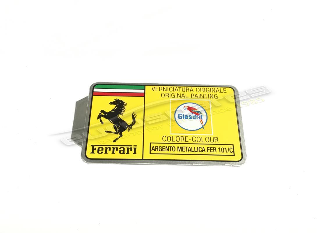 nuova ferrari etichetta vernice glasurit. numero parte mc36155 (1)