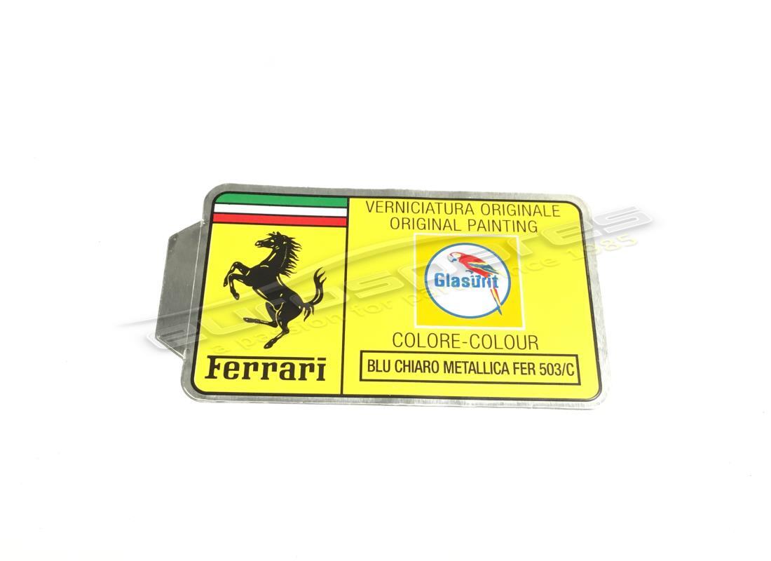 nuova ferrari etichetta vernice glasurit. numero parte mc361512 (1)