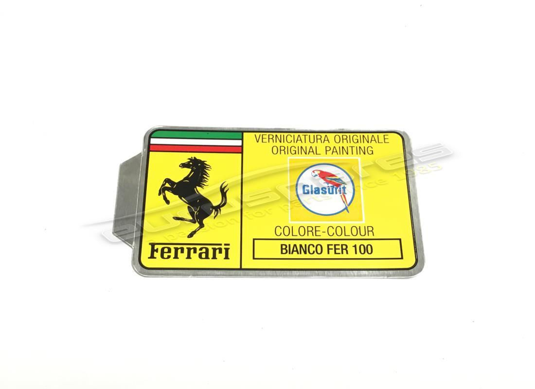 nuova ferrari etichetta vernice glasurit. numero parte mc36153 (1)