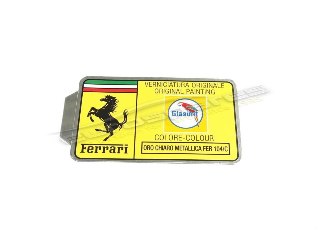 nuova ferrari etichetta vernice glasurit. numero parte mc36157 (1)