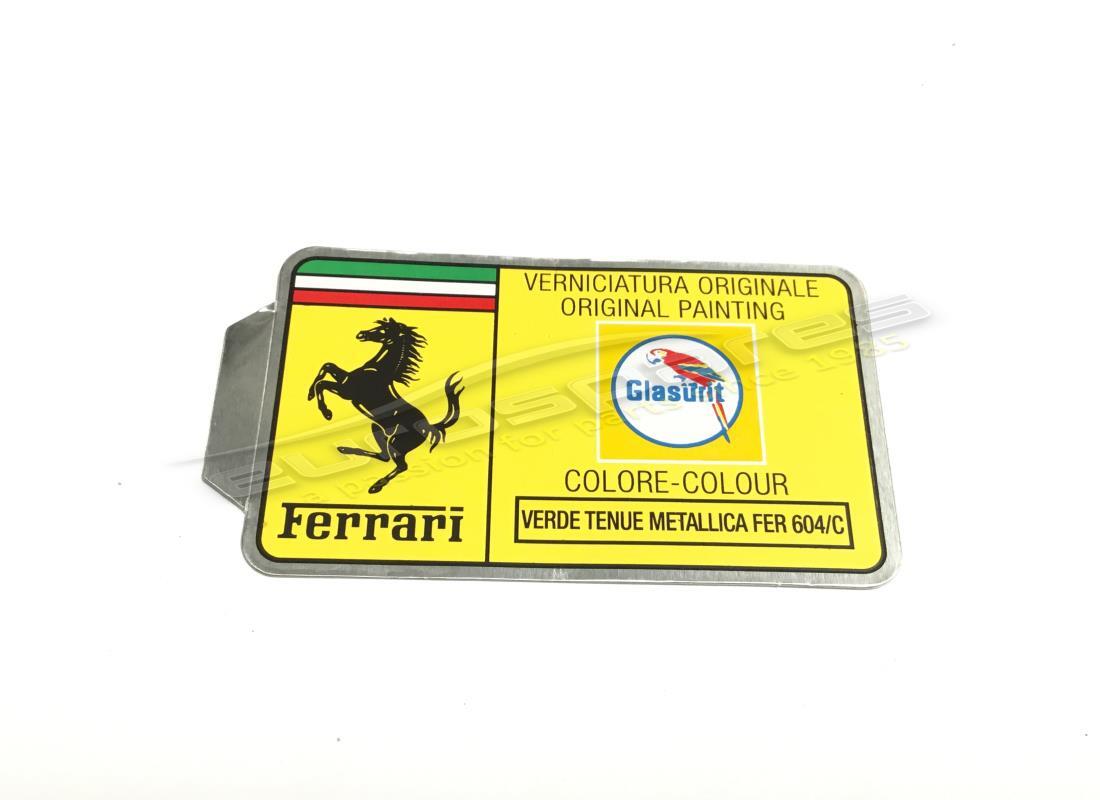 nuova ferrari etichetta vernice glasurit. numero parte mc361515 (1)