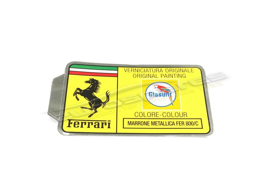 nuova ferrari etichetta vernice glasurit. numero parte mc361510 (1)