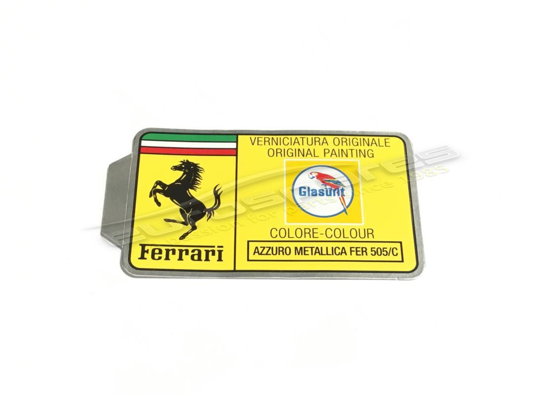 nuova ferrari etichetta vernice glasurit. numero parte mc361511 (1)