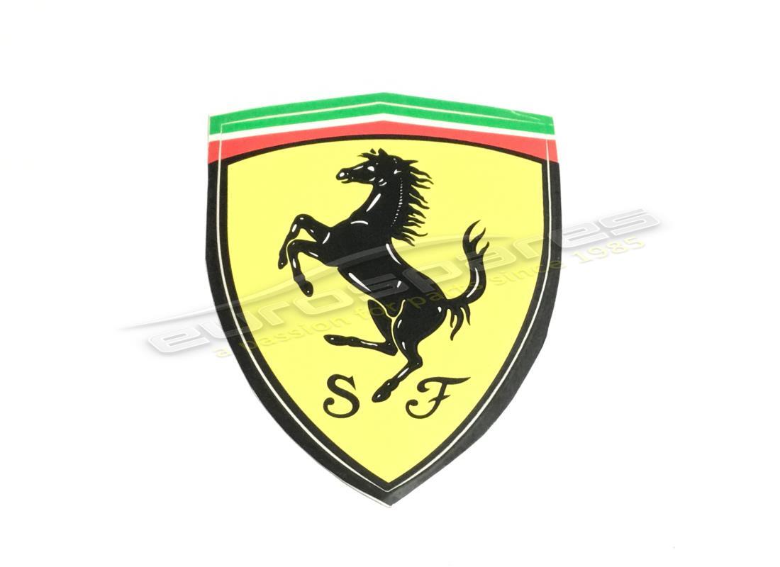 nuovo adesivo ferrari (10cm x 7.5cm). numero parte 95992902 (1)