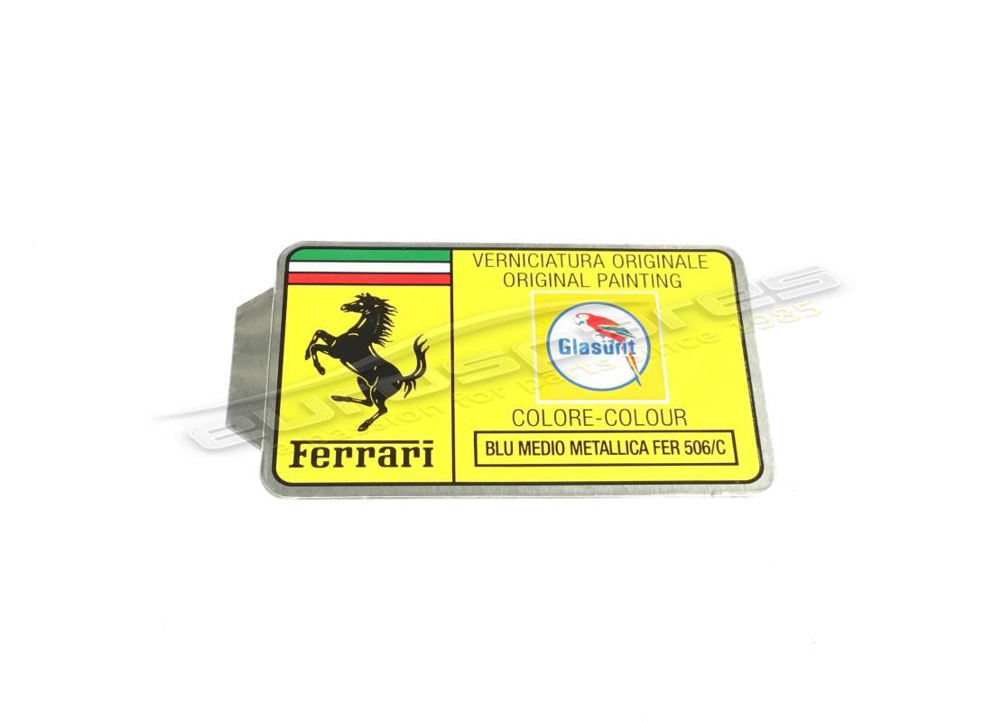 nuova ferrari etichetta vernice glasurit. numero parte mc361514 (1)