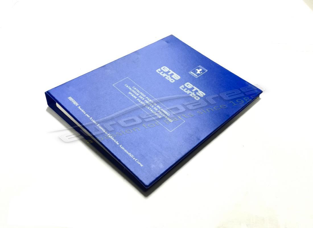 nuovo catalogo ricambi ferrari gtb/gts turbo 1989 (ristampa). numero parte 95990263 (1)