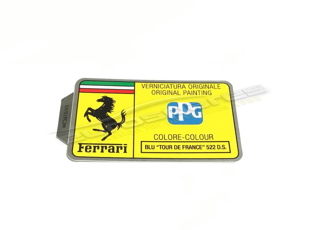 nuovo ferrari tag vernice ppg. numero parte mc361563 (1)
