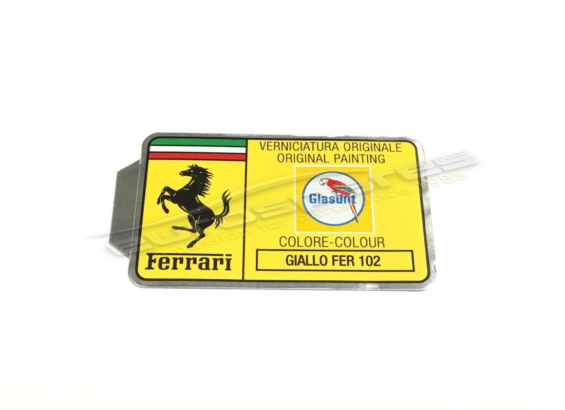 nuova ferrari etichetta vernice glasurit. numero parte mc36152 (1)