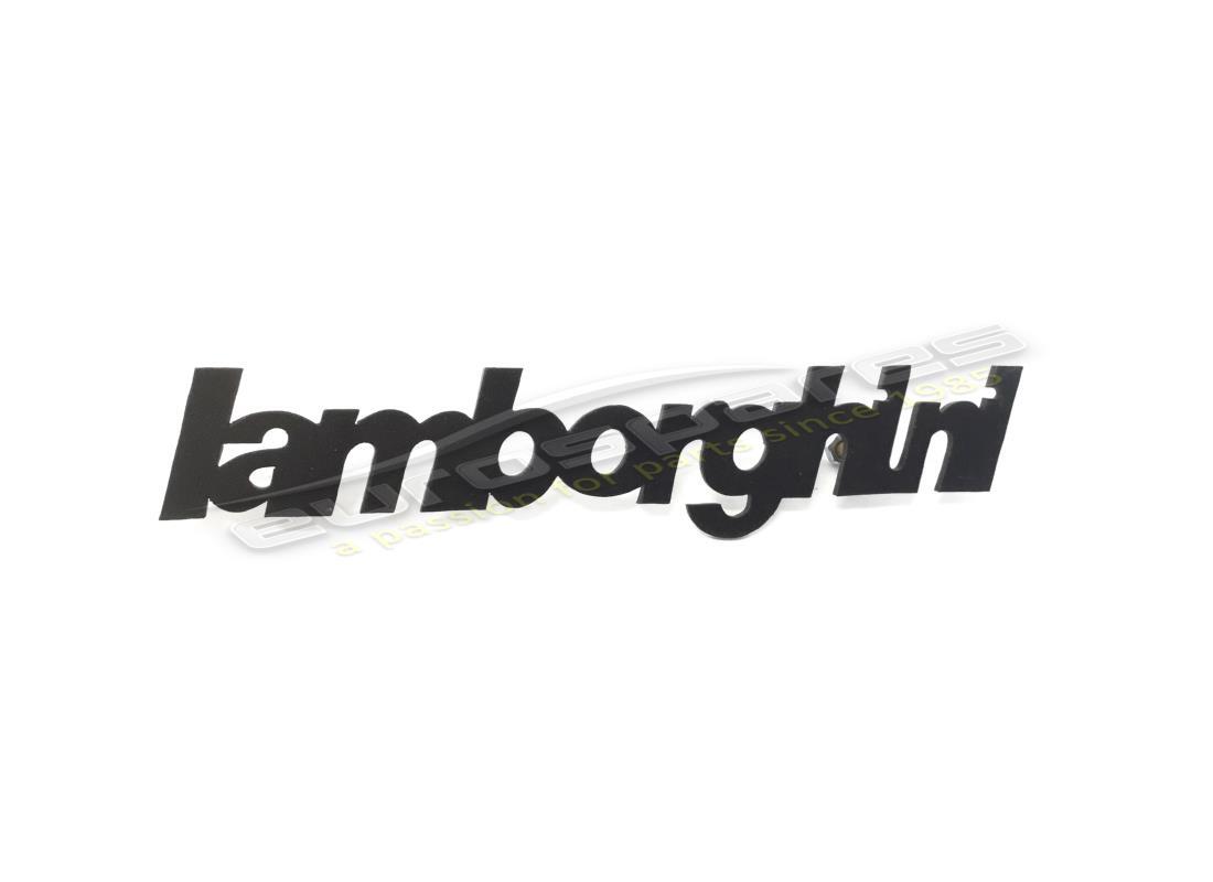 nuova piastra nera lamborghini lamborghini. numero parte 006111397 (1)