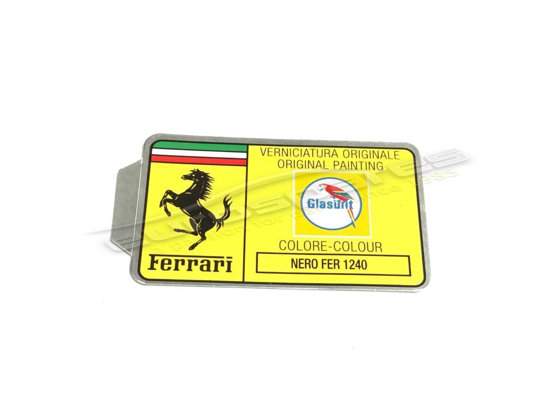 nuova ferrari etichetta vernice glasurit. numero parte mc36154 (1)