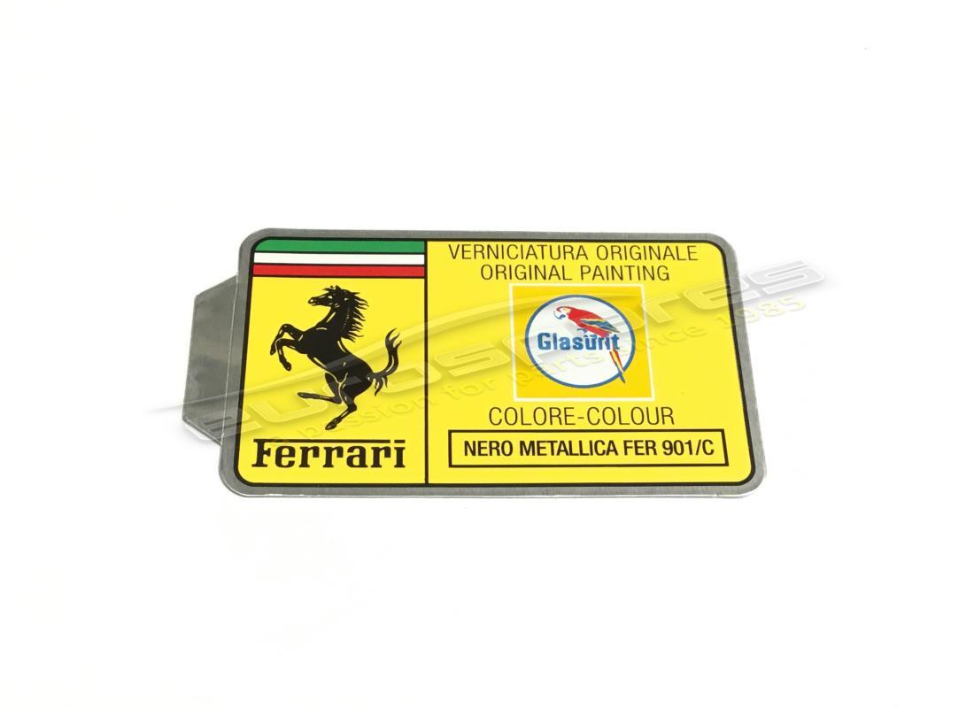 nuova ferrari etichetta vernice glasurit. numero parte mc361518 (1)