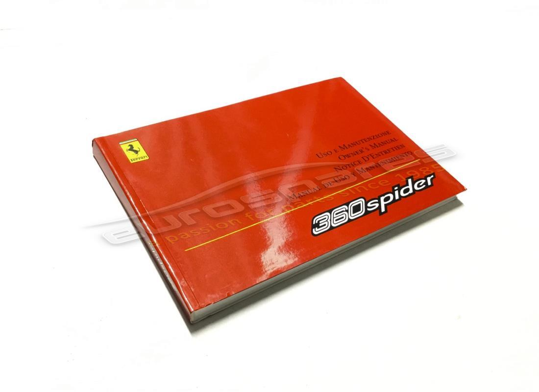 nuovo ferrari manuale del proprietario. numero parte 67253500 (1)