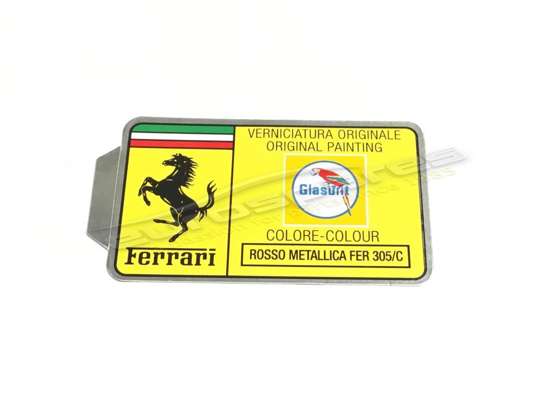 nuova ferrari etichetta vernice glasurit. numero parte mc36158 (1)