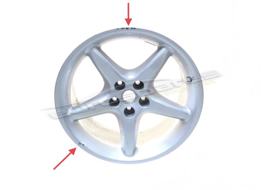 cerchio ruota posteriore ferrari usato. numero parte 179379 (1)