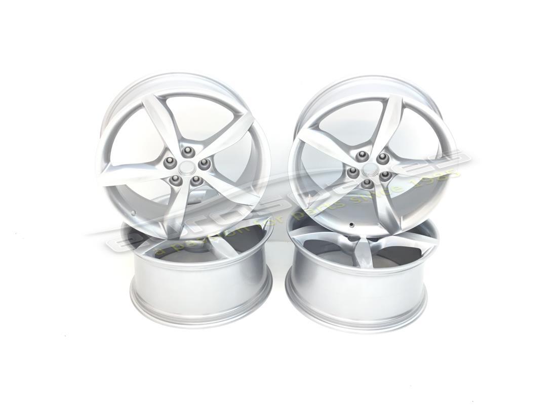 nuovo ferrari 20 argento liquido ruote. numero parte 70004372 (1)