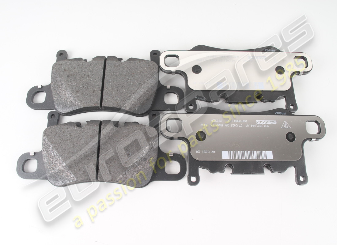 nuovo porsche 1 set di pastiglie dei freni per disco. numero parte 99135294601 (1)