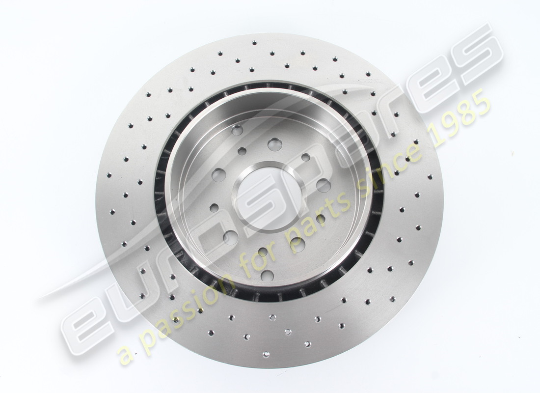 nuovo eurospares disco freno posteriore, forato incrociato. numero parte 228411 (3)