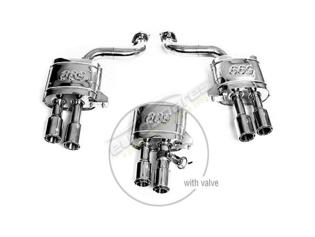 nuovo kit marmitte tubi 599 con valvole. numero parte tsfe599c06673a (1)
