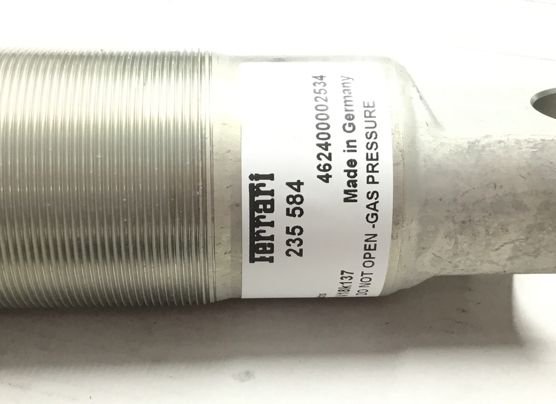 NUOVO FERRARI AMMORTIZZATORE ANTERIORE. NUMERO PARTE 235584 (3) nuovo ferrari ammortizzatore anteriore. numero parte 235584 (3)