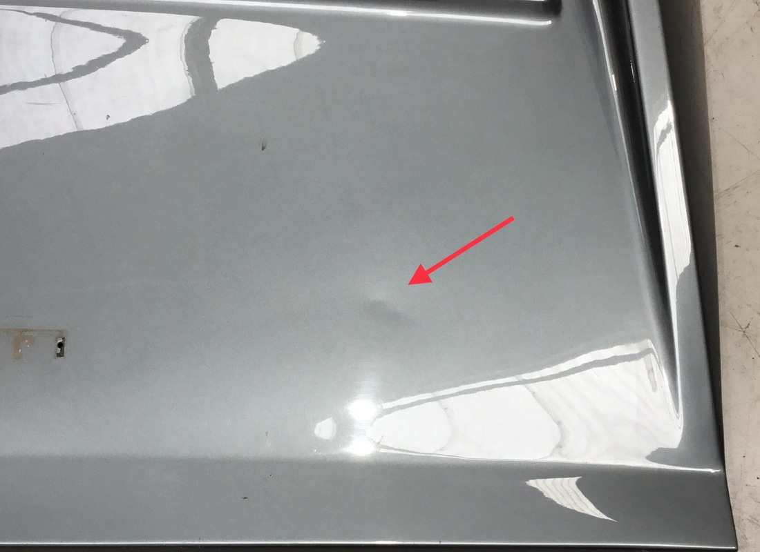 copertura motore posteriore ferrari usata con spoiler. numero parte 61024000 (3)
