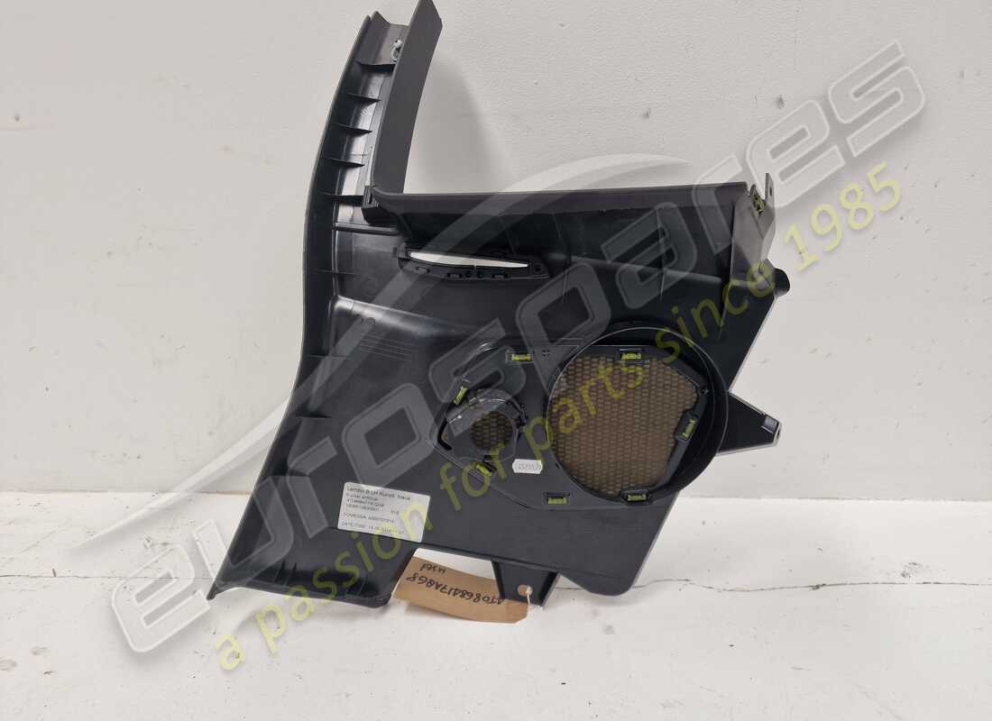 usato lamborghini rivestimento pilastro b dx, nero art. pelle. numero parte 4t0868418aqg8 (2)