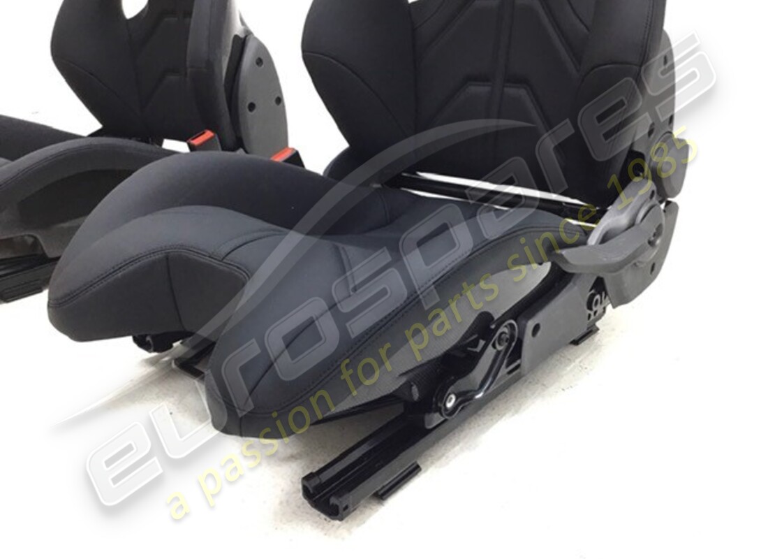 nuovo ferrari 488 lhd racing posti a sedere in nero. numero parte 876389000 (3)