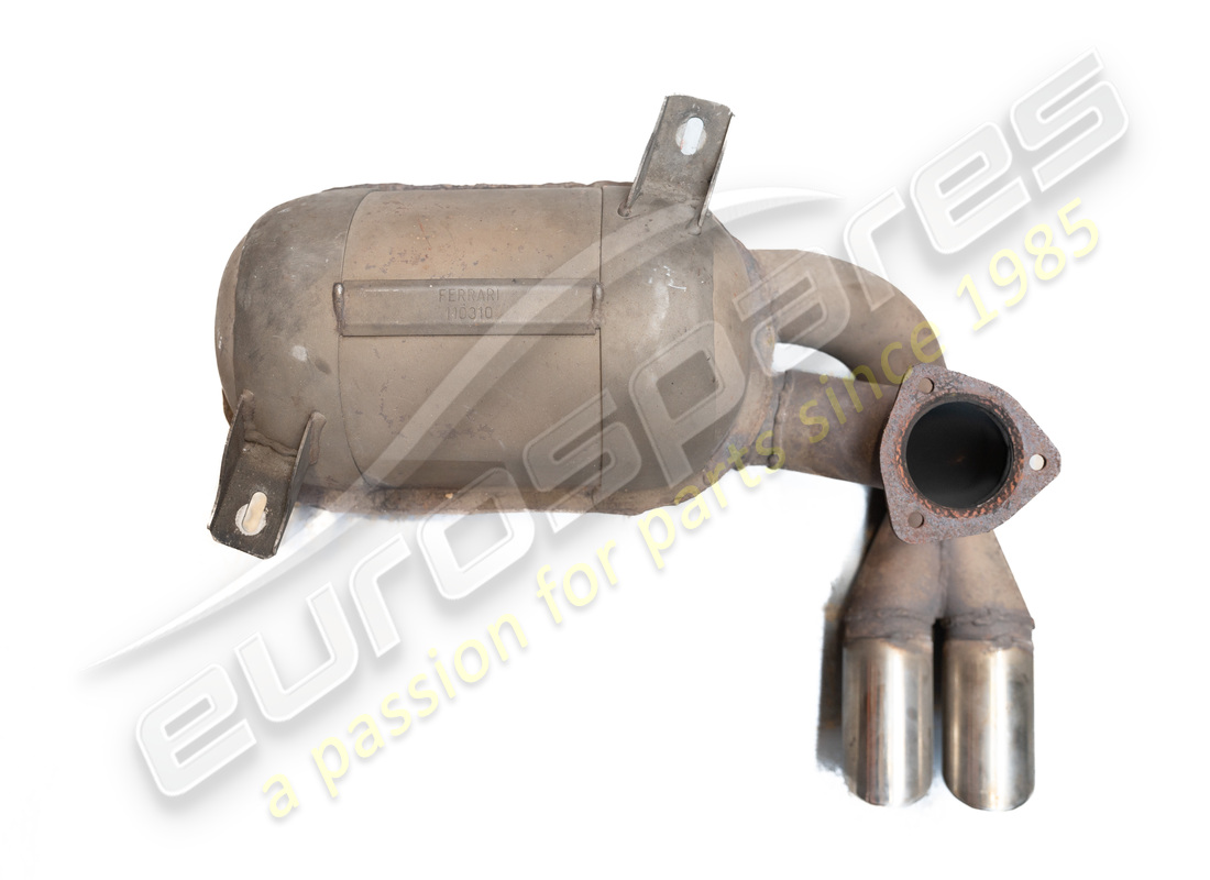 silenziatore coda sinistro ferrari 512bb+i usato. numero parte 110310 (2)