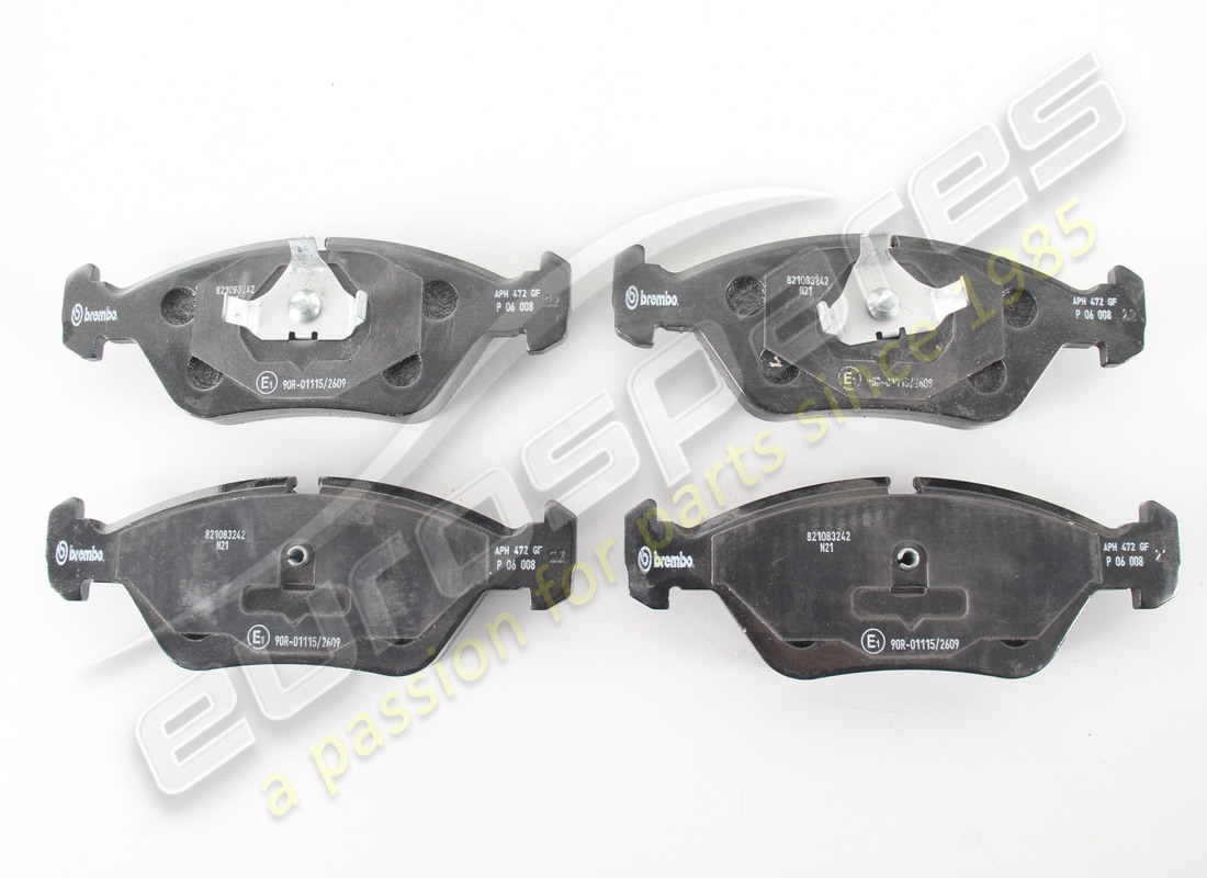 nuovo set eurospares anteriore pastiglie dei freni. numero parte 310254039 (2)