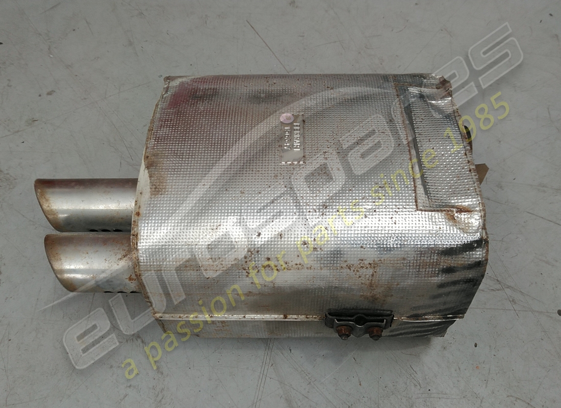 usato ferrari codice tubo di scarico silenziatore posteriore dx 156347