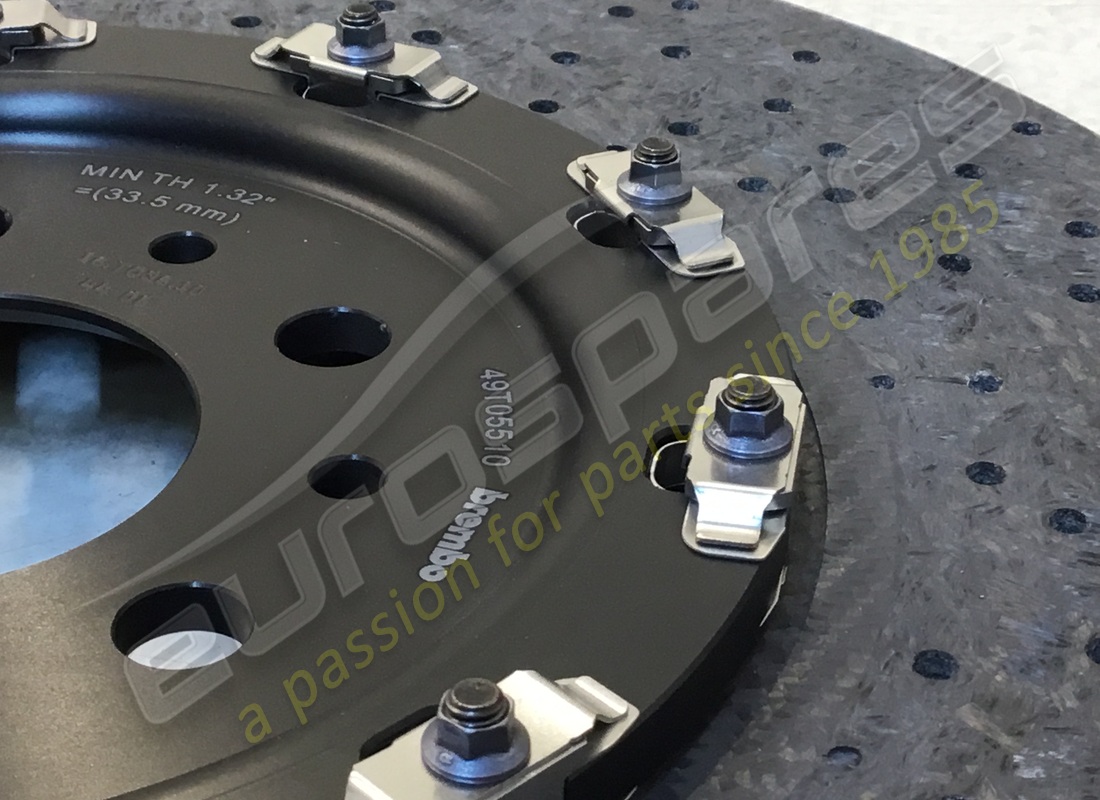 nuovo ferrari disco freno anteriore, versione carbonio-ceramica. numero parte 240531 (3)