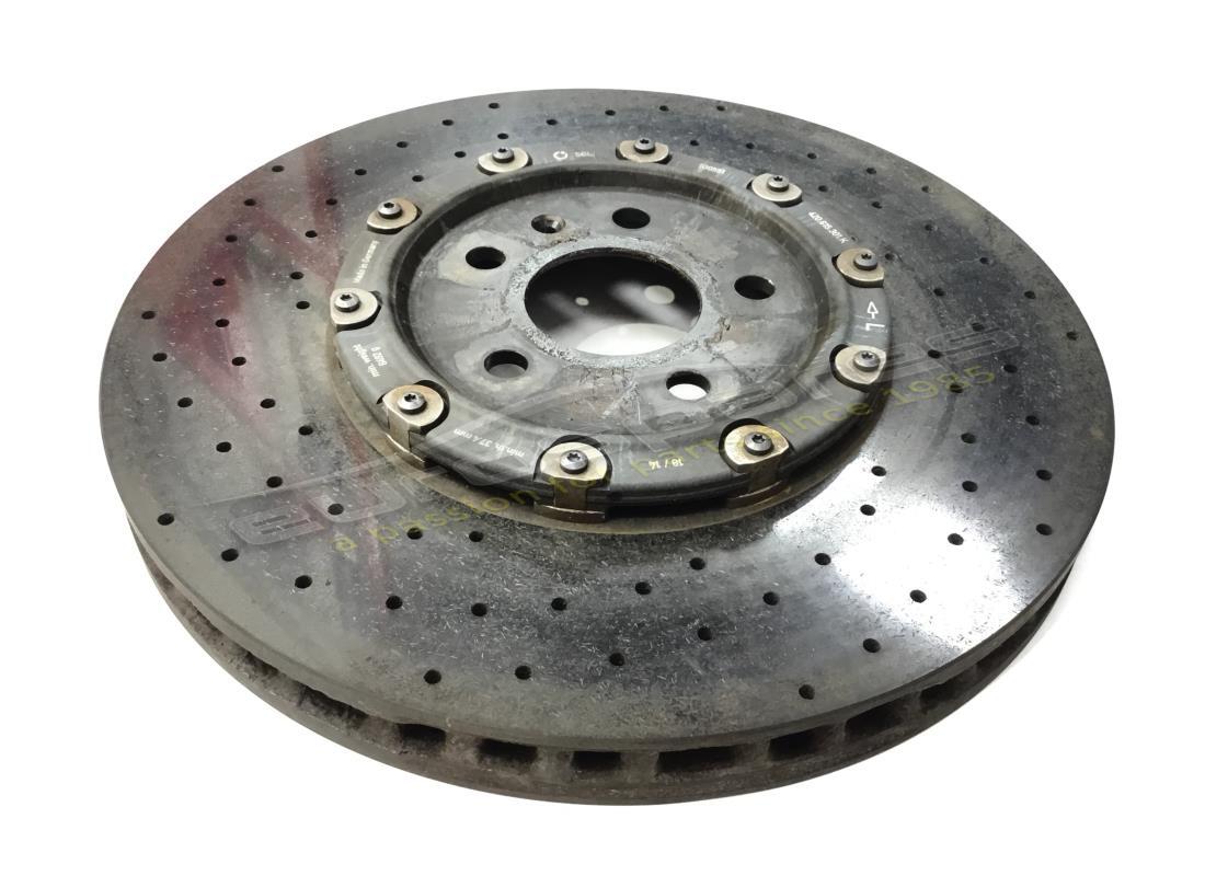 DISCO FRENO IN CARBONIO-CERAMICA USATO Lamborghini (CCP). NUMERO PARTE 420615301K (1)