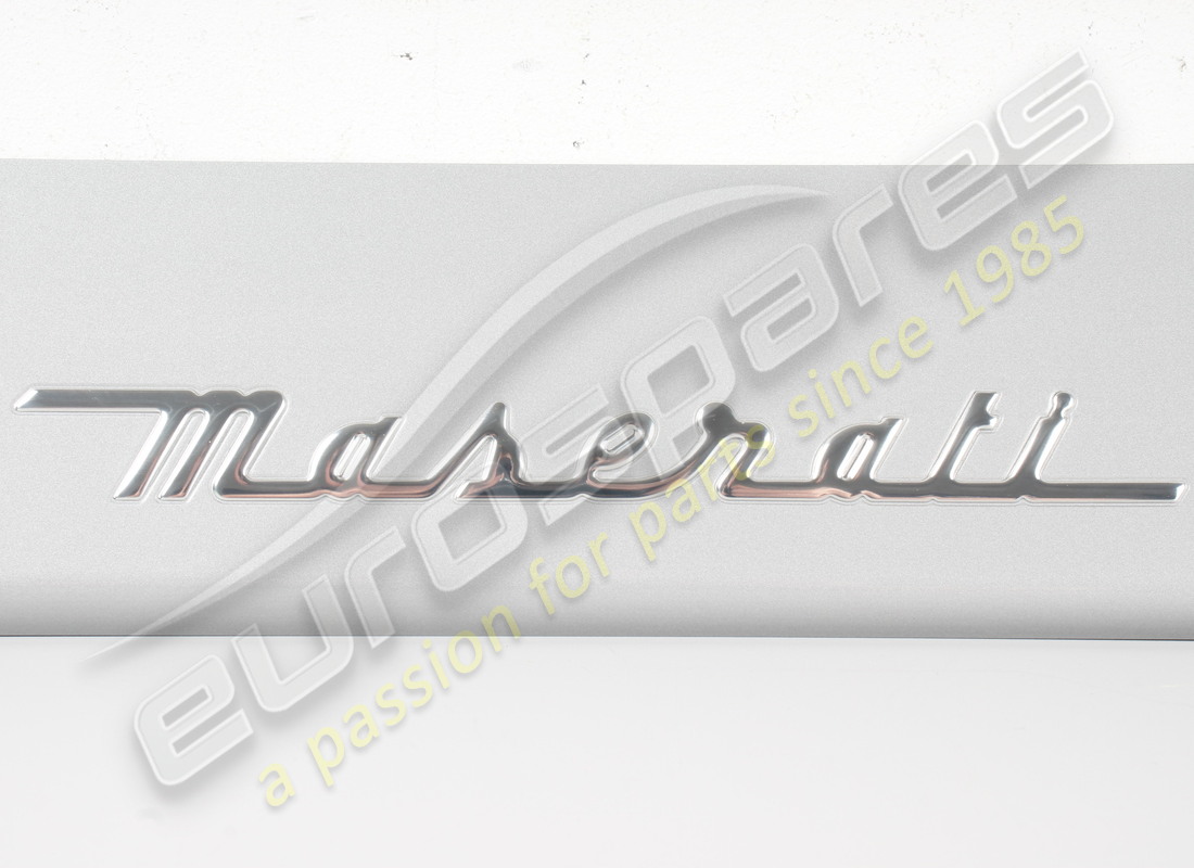 NUOVO MASERATI BATTITACCO ANTERIORE. NUMERO PARTE 66518500 (2) nuovo maserati battitacco anteriore. numero parte 66518500 (2)