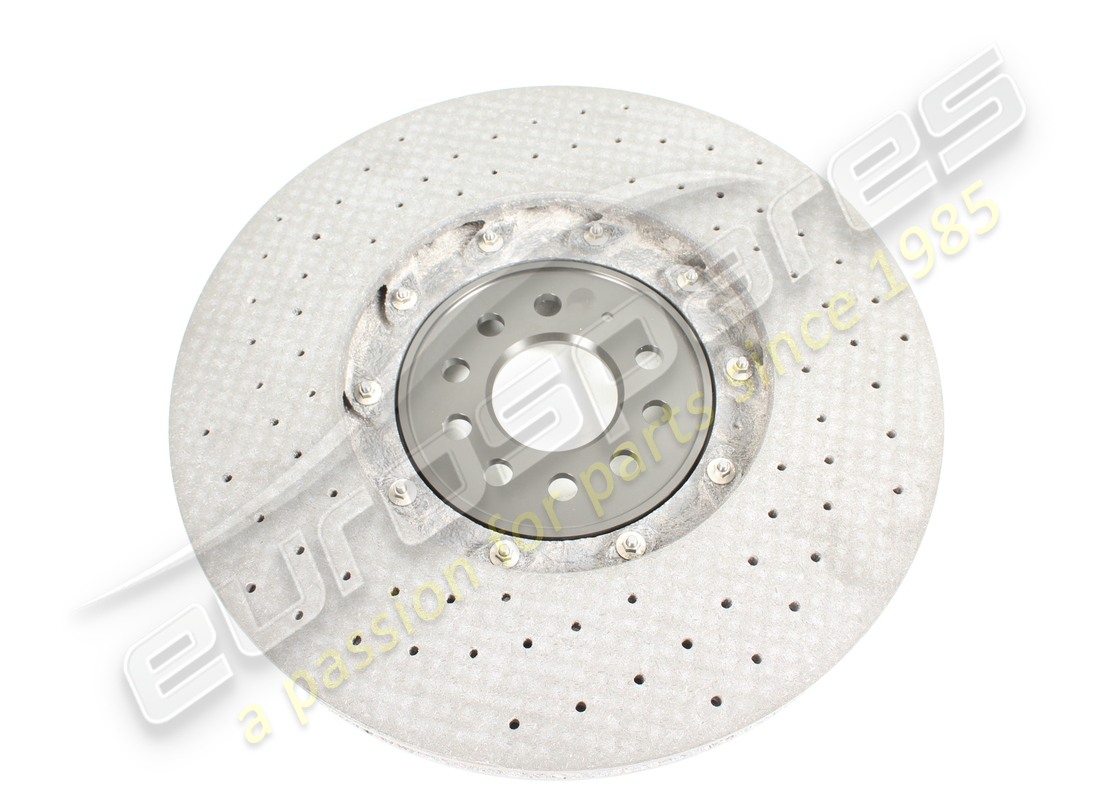 nuovo lamborghini disco freno anteriore destro in ceramica (ventilato). numero parte 470615302g (2)