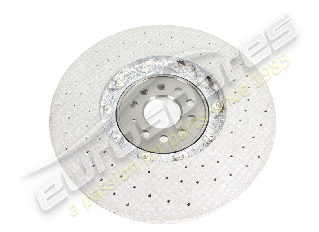 nuovo lamborghini disco freno anteriore sinistro in ceramica (ventilato). numero parte 470615301g (2)