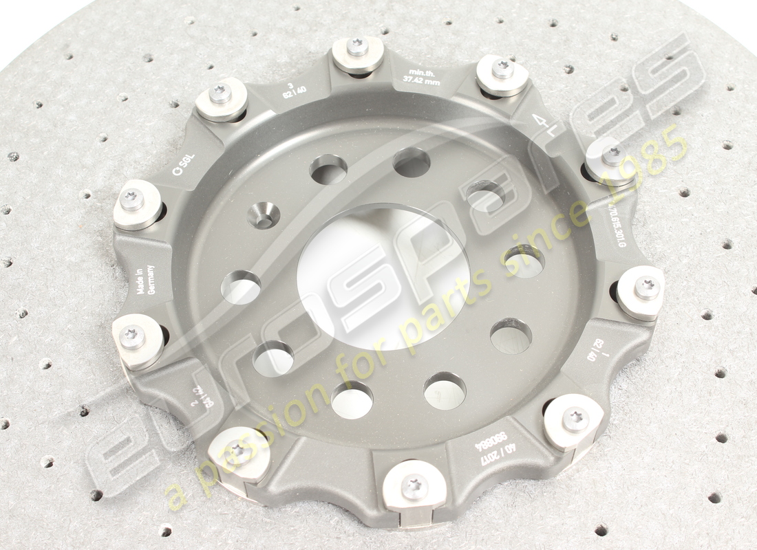 nuovo lamborghini disco freno anteriore sinistro in ceramica (ventilato). numero parte 470615301g (4)