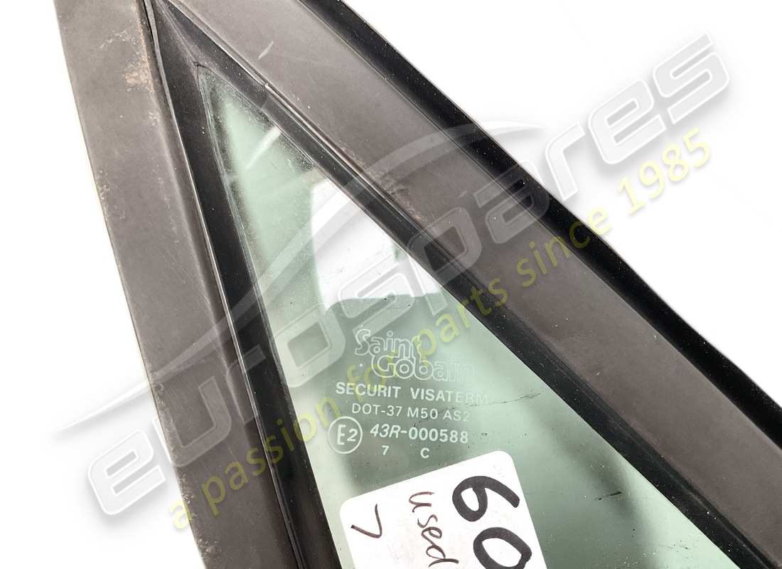 telaio gts ferrari dx vetro della porta usato. numero parte 60292000 (5)